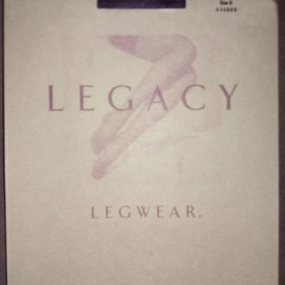LEGACY Pantyhose - Grey Heather - Advanced Control Opaque Tights - Size B - NIP